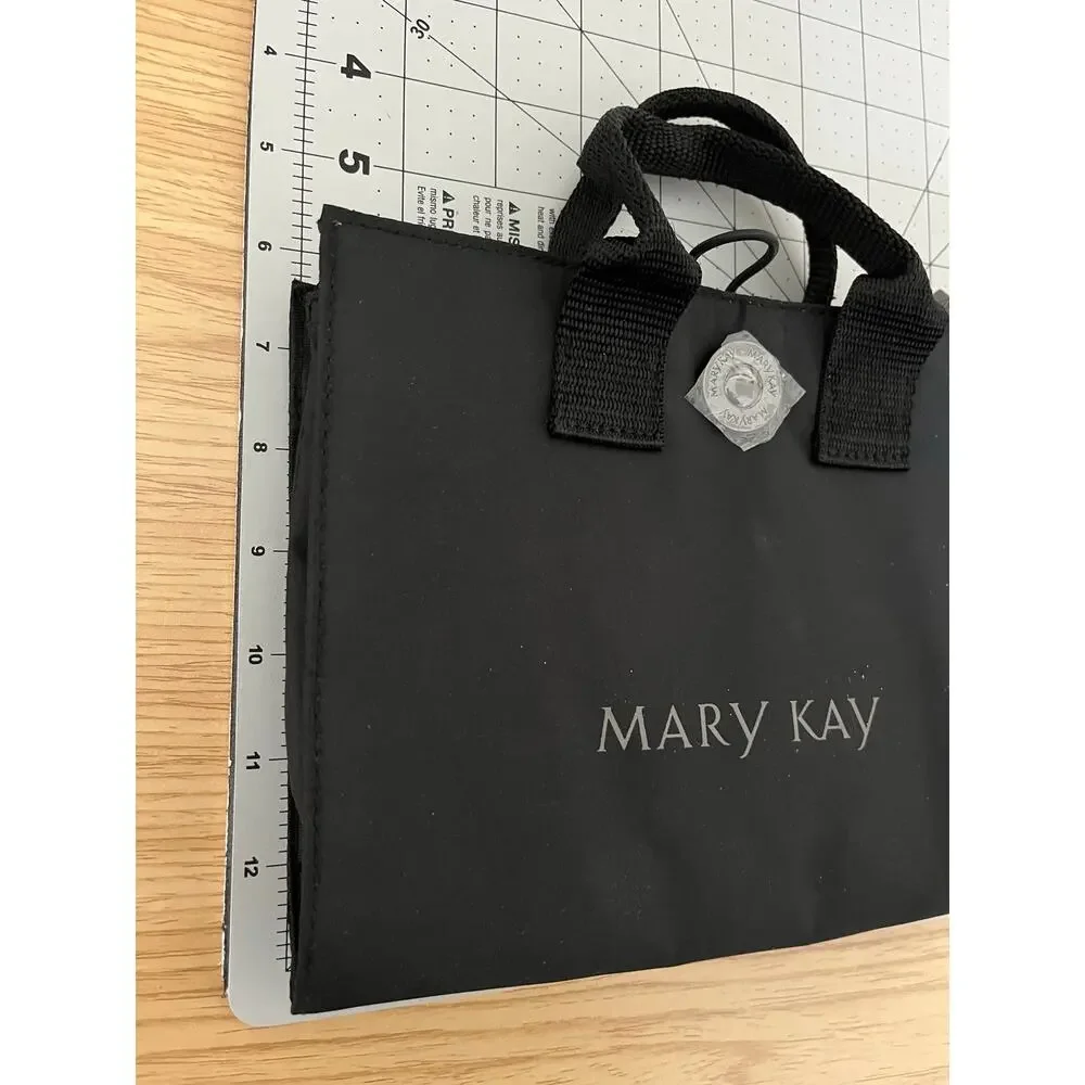 Mary Kay Travel Makeup Brush Organizer Case with Brush Set & Removable Pouch New